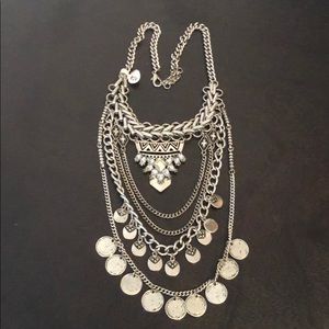 Layered statement necklace